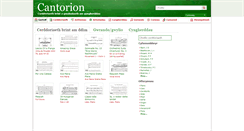 Desktop Screenshot of cy.cantorion.org