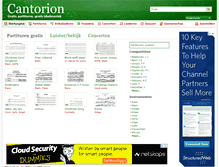 Tablet Screenshot of nl.cantorion.org