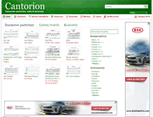 Tablet Screenshot of pl.cantorion.org