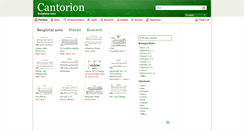 Desktop Screenshot of hr.cantorion.org
